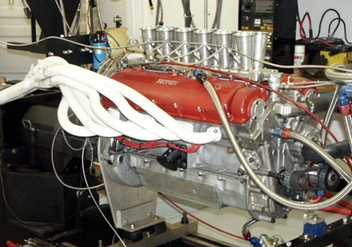 308 GTB 3.5L Engine On Dyno